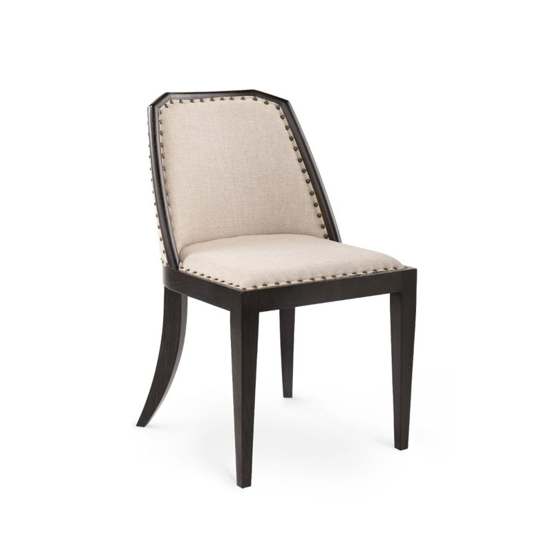 Aria Upholstered Dining Chair, Espresso