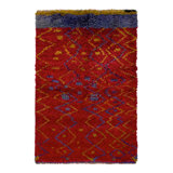 Tulu One-of-a-Kind 4'2" X 6'3" Hand Knotted Area Rug