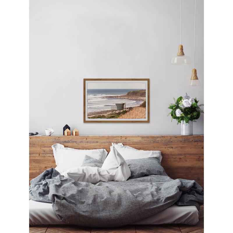 Summer In Malibu by Ann Barnes - Single Picture Frame Print, 30cm H x 46cm W x 4cm D