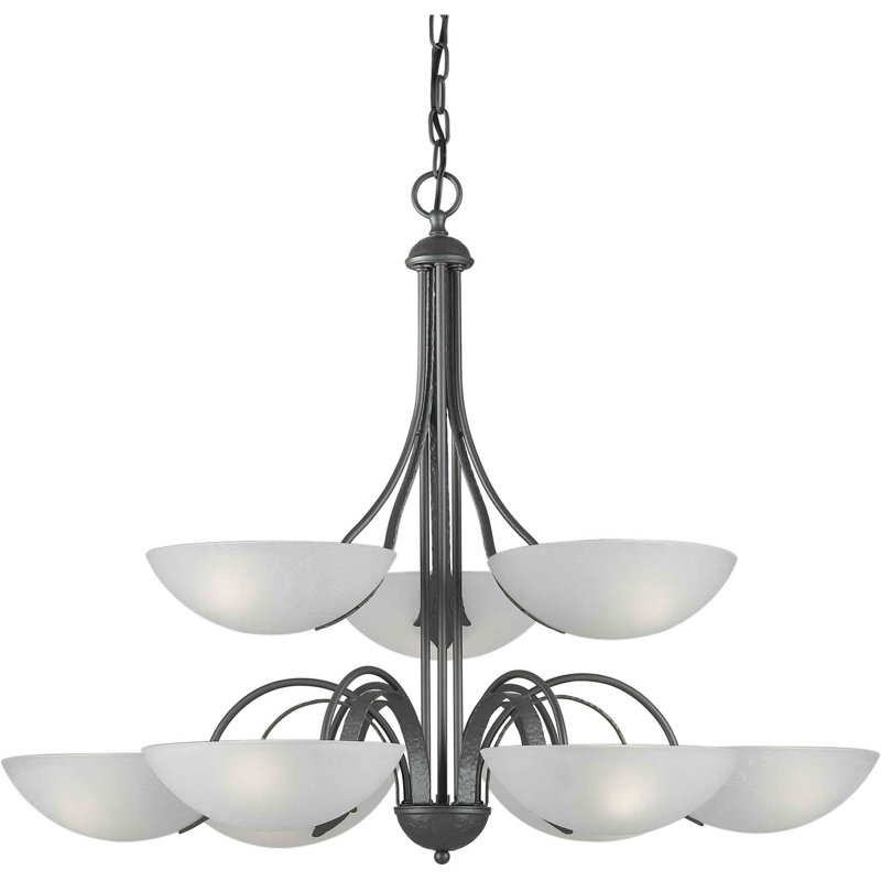 9 - Light Tiered Chandelier