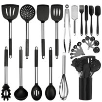 23 Piece Kitchen Utensils Set Cooking Tools - Nylon, Stainless Steel, –  Home And More Direct