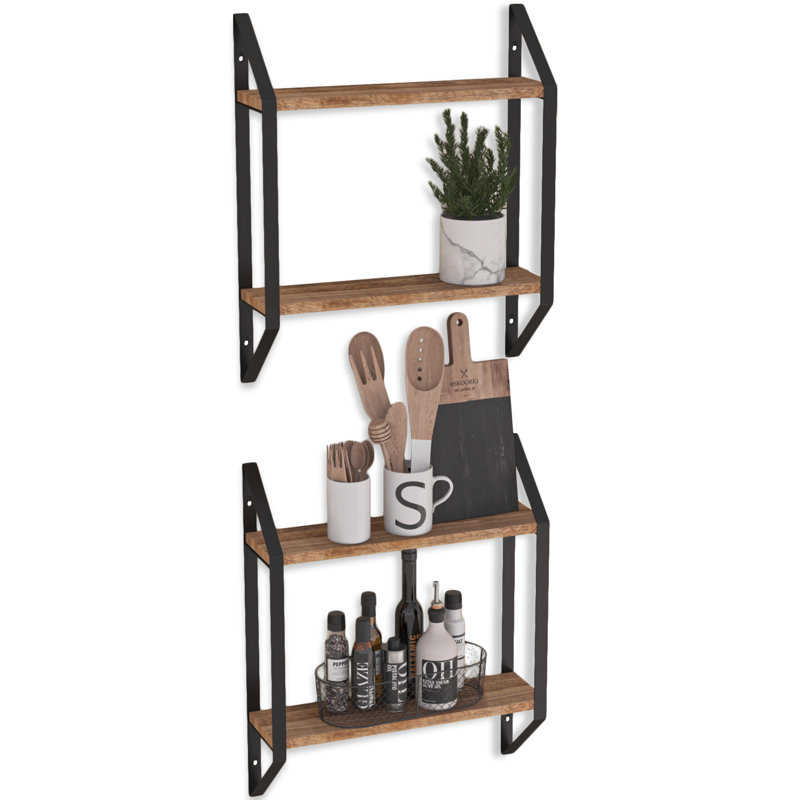 Asem 4 Piece Tiered Shelf