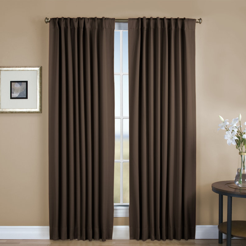 Ardelle Thermal Blackout Curtain Panel, Blue, 56" W x 84" L
