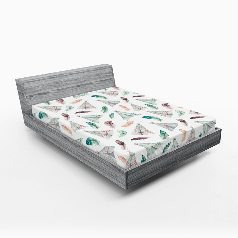 Drap-housse Ambesonne Tribal Vibes, Full Fitted Sheet