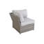 Chaise de coin modulaire entièrement assemblée