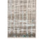 Tapis turquoise / gris à velours structuré de qualité supérieure à motif abstrait transitionnel Bonna-27504786