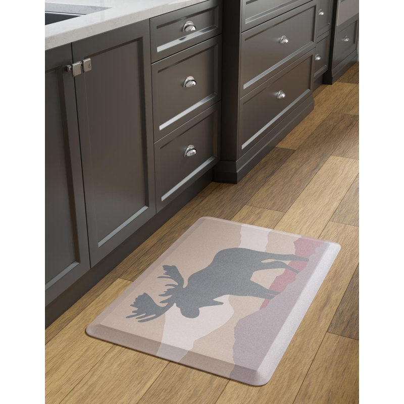 Tapis de cuisine antidérapant Akeera, Rectangle 2 pi x 3 pi