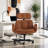 Cross-legged  Swivel Task Chair With Adjustable Armrests-275774792