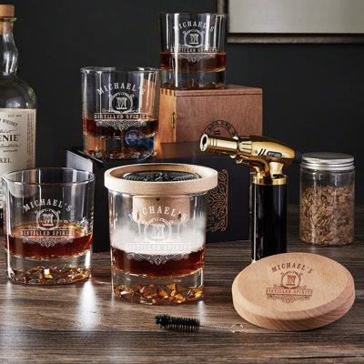 Ensemble de fumoir Halo Bourbon