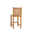 Elzas Outdoor Teak Bar Stool-1899720957
