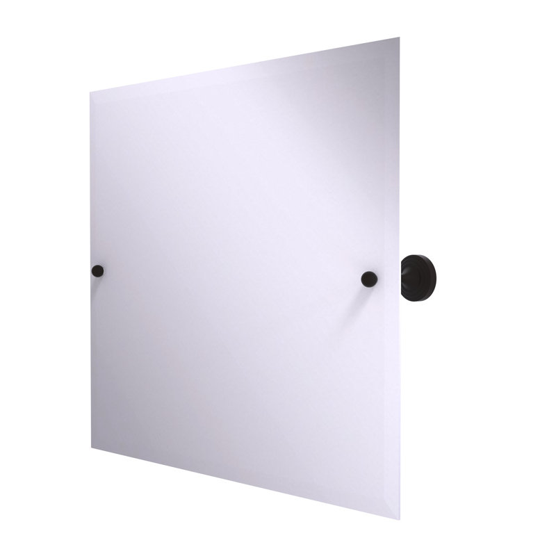 Miroir décoratif biseauté Godin, Bronze huilé