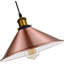Modern Industrial Cone Pendant Light | Adjustable 1-Light Ceiling Fixture for Kitchen Islands, Dining Areas & Hallways-489414527-489414518