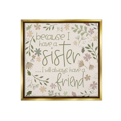 " Botanical Sister Friendship " by Mollie B.