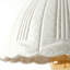 9 cm H Bowl Glass Lamp Shade ( Screw On ) in White