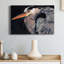 Grand héron II - reproduction sur toile tendue-301450331