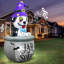 Chiot Jack Skellington 9 pi avec lumières DEL 9 pi