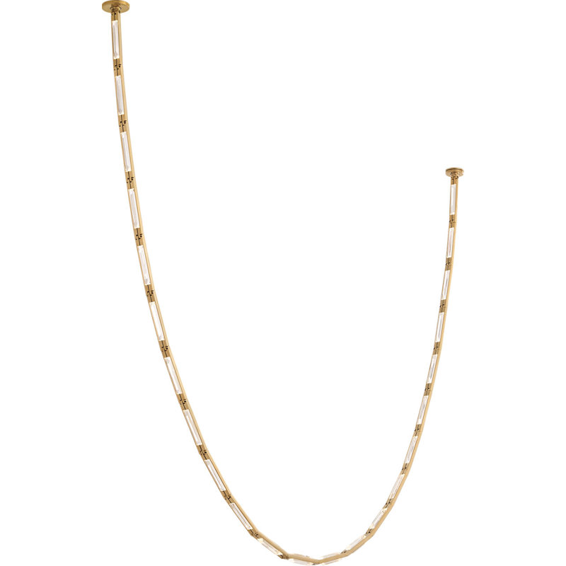 Catena 118 Chandelier, Hand Rubbed Antique Brass, 2700 Kelvins, Remote