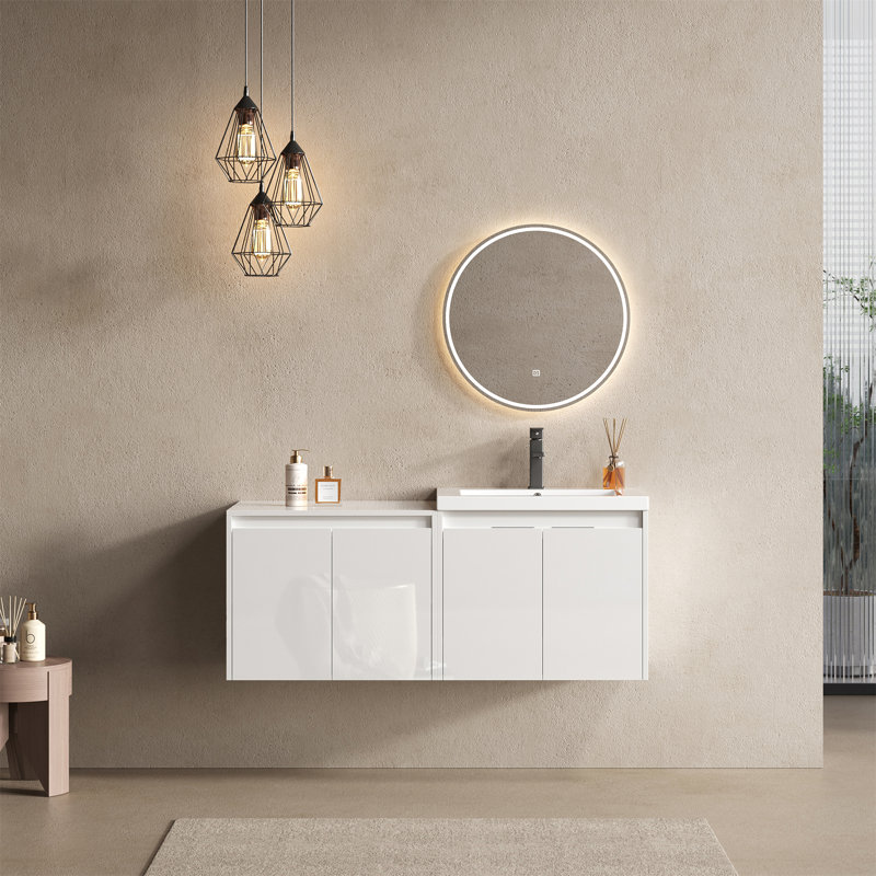 Meuble-lavabo 48 po avec lavabo en résine