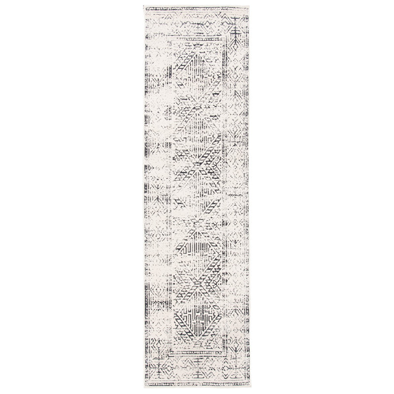 Melbourne Hand Woven Performance Geometric Rug, Runner 2'3" x 8'