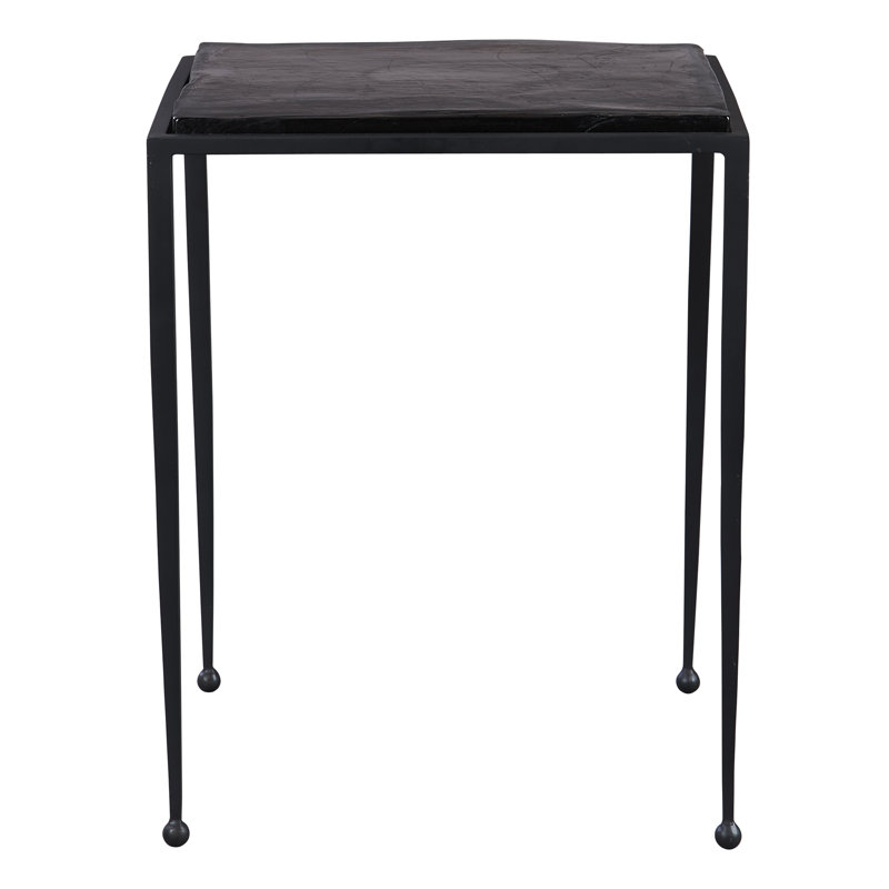 Wavelet Glass End Table