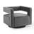 Booth Performance Velvet Swivel Armchair-247504644