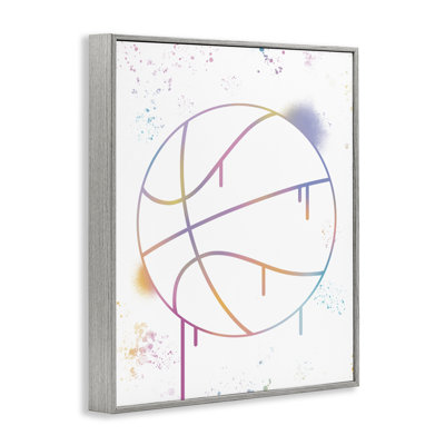 Estampe numérique Graffiti Basketball Drip, design par Marcus Prime