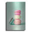 «French Macarons» par Incado, art mural en métal de luxe, 12 po x 16 po