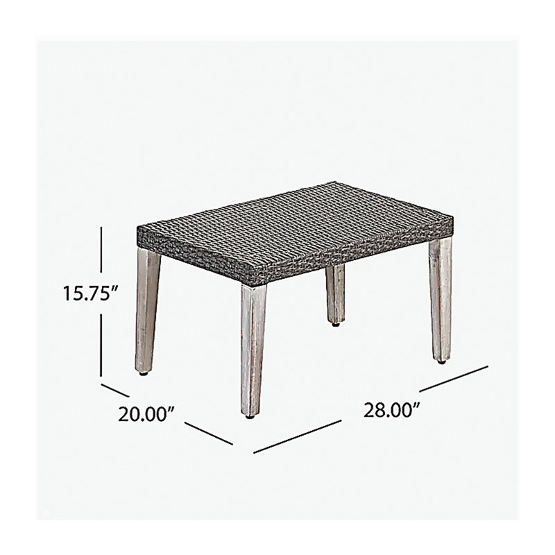 Fauteuil en bois et osier Hampton