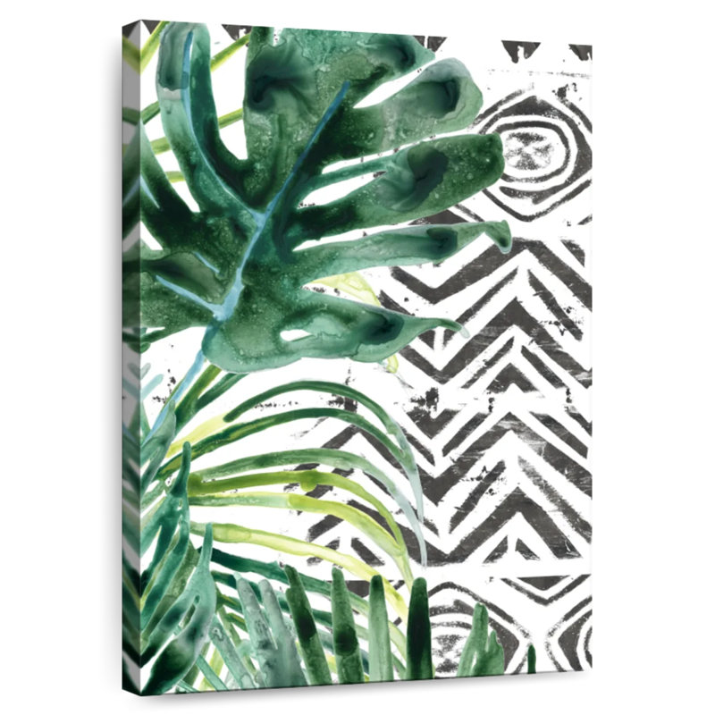 Harnek Palm Pattern II, 39" H x 26" W