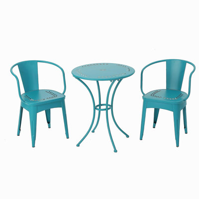ENSEMBLE MÉTAL 3 PCS LOURDES