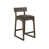Black Seat/Dark Brown Frame