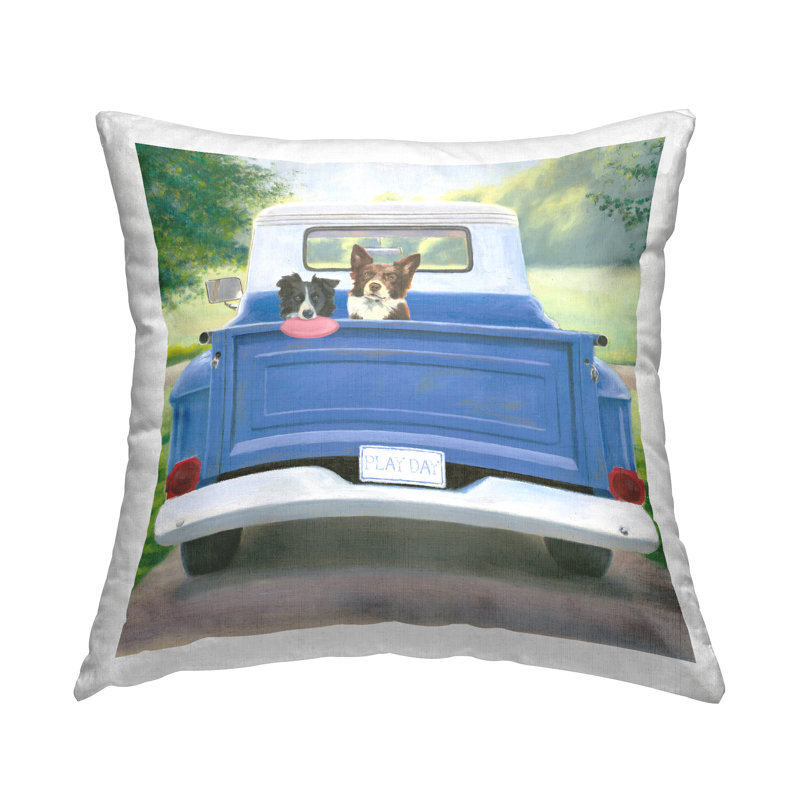 Ivarr Polyester Throw Pillow