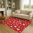 Premium Machine Washable Dockside AMF1815 Christmas Trees Rug-649543292