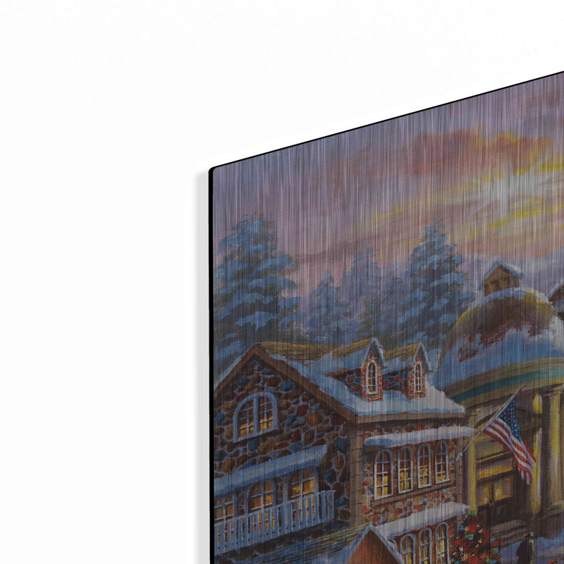 «Christmas Eve» par Nicky Boehme - Impression sur toile non encadrée, H 24 po x l 36 po x P 0,13 po