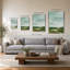 «The Path of Water» par Julia Purinton - Impression sur toile-130838748-130838751