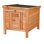 TRIXIE natura Rabbit Home, Extra Small, with Hinged Roof, Raised Floor, for Rabbits or Guinea Pigs