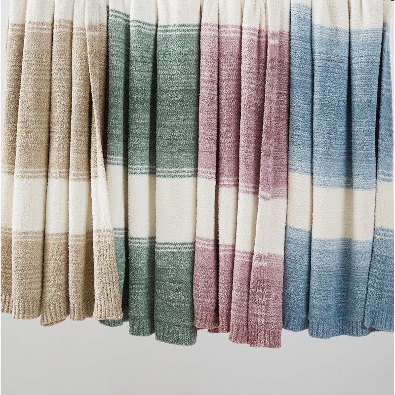 Jeté Brooklyn Loom Feathered Ombre, Beige