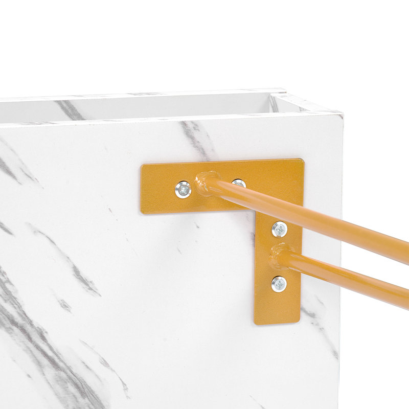 Dib Metal Base Writing Desk