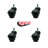 Hooded Grip Ring Ball Casters-88884284