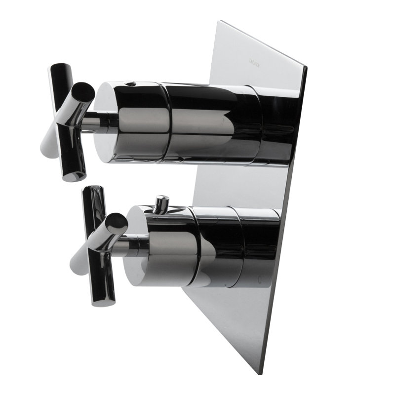 Cigno Built-in Faucet Trim, Polished Chrome
