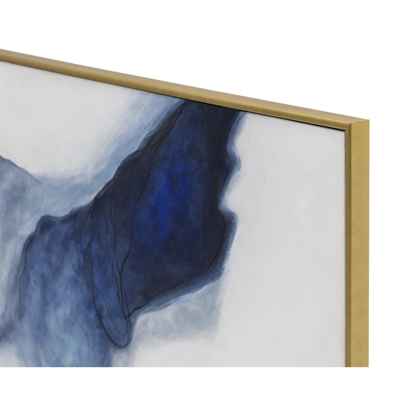 Cool Embrace Framed Painting Canvas