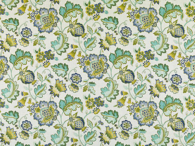 Country Manor Fabric, Aegean