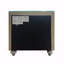 Table de chevet beige en velours