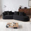 Modern Upholstered Oversized Sectional Sofa-1347527189