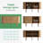 Baheerah 55" Mid Century Modern Sideboard With Tambour Door & Solid Wood Legs, Natural-771818397
