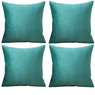 Ensemble de 4 housses de coussin Ultrasonic square print