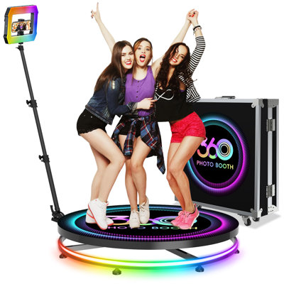 360 Photo Booth Machine With Flight Case