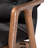 17.9'' H Tufted Faux Leather Upholstered Armchair-718519014