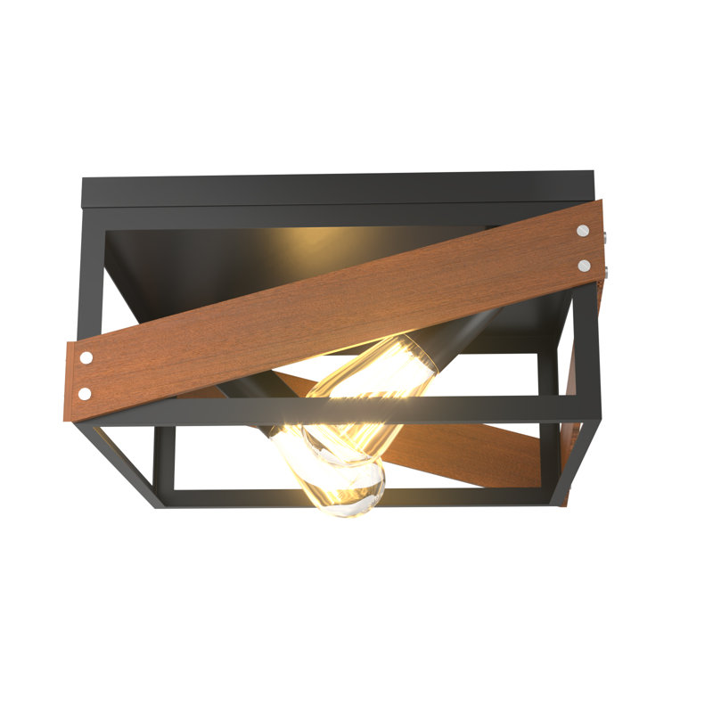 Wood Flush Mount