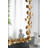 Full Length Arched Decorative Wall Mirror With Golden Leaf Accents, 51.5" X 29" For Living Room Bedroom | Gift Idea